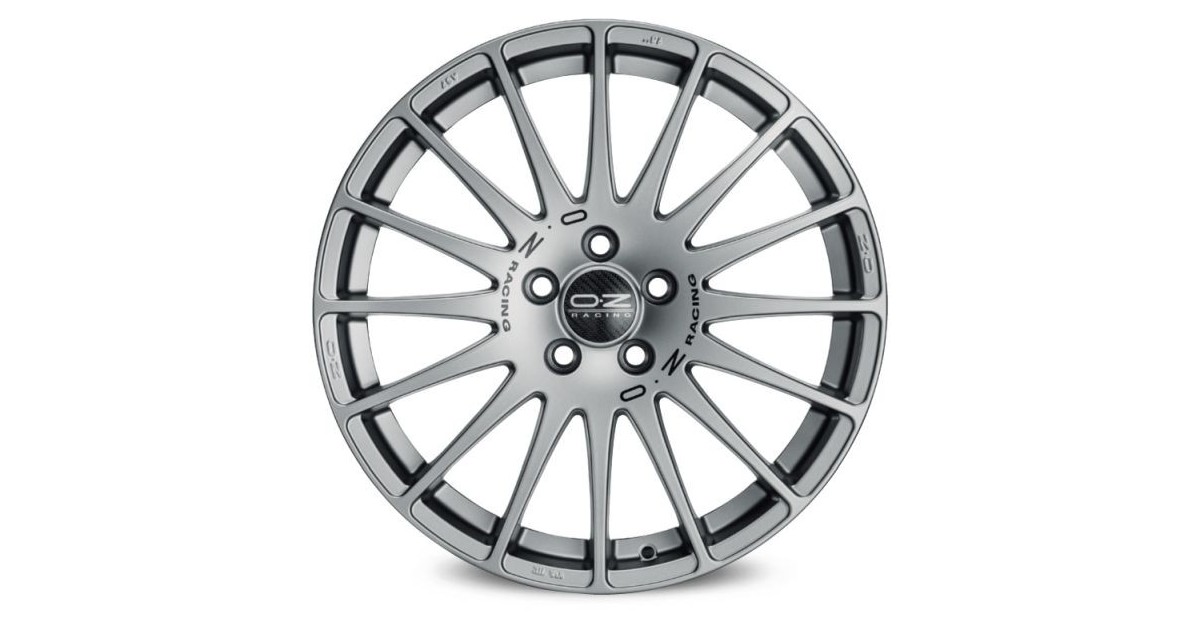 Jante ALU, OZ SUPERTURISMO GT GRIGIO CORSA, 8X19 5/108 ET38, Alésage 75