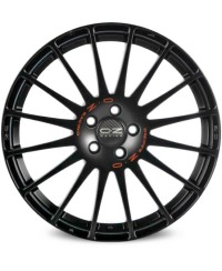 Jante ALU, OZ Superturismo GT - Noir mat , Lettrage rouge 8X18 5/112 ET50, Alésage 75