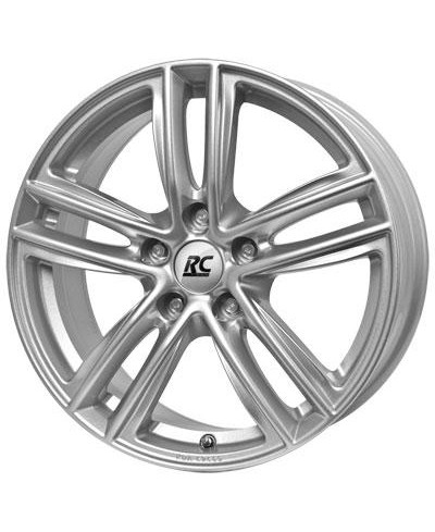 Jante Alu  RC Design RC27 (KS) CRYSTAL SILVER 7,5x17 5x112 ET36 , Alésage 66.6