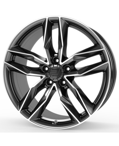 Jante ALU, Wheelworld - 2DRV WH40 DGMP+,Dark Gunmetal /Face polie 8X18 5/112 ET39, Alésage 66.6