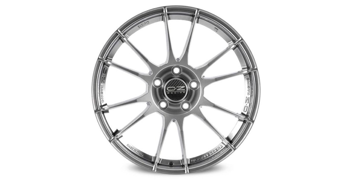 Jante ALU, OZ ULTRALEGGERA HLT CRYSTAL TITANIUM, 8X18 5/120 ET40, Alésage 79
