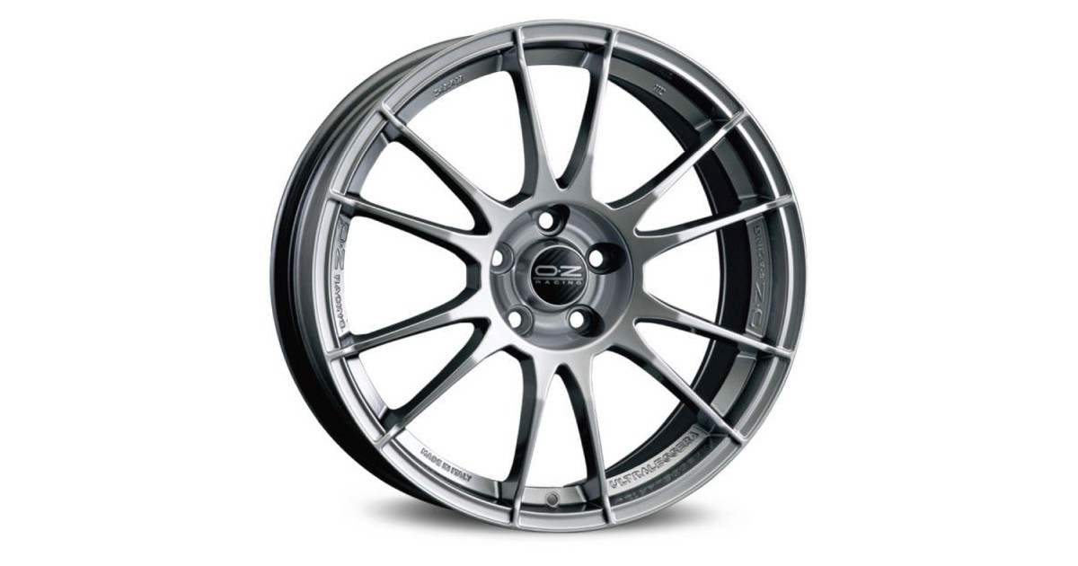 Jante ALU, OZ ULTRALEGGERA HLT CRYSTAL TITANIUM, 8X17 5/100 ET48, Alésage 68