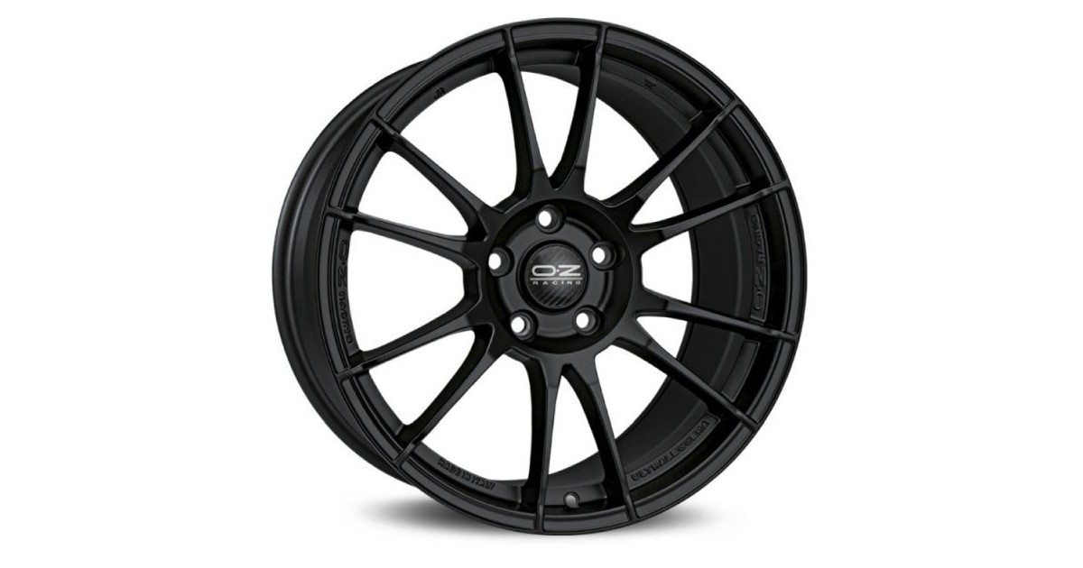 Jante ALU, OZ ULTRALEGGERA HLT MATT BLACK, 8X18 5/100 ET35, Alésage 68