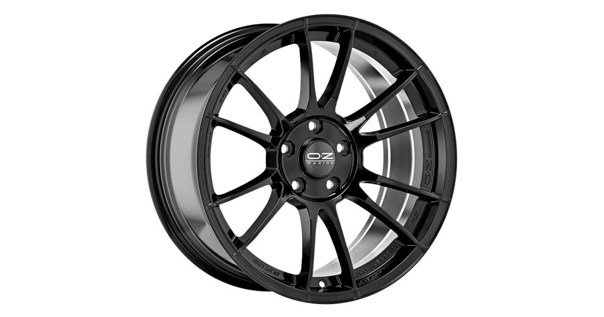 Jante ALU, OZ  ULTRALEGGERA HLT GLOSS BLACK, 8X19 5/112 ET45, Alésage 75