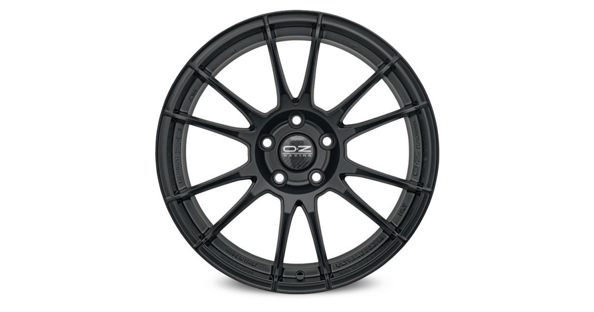 Jante ALU, OZ ULTRALEGGERA HLT MATT BLACK, 8.5X20 5/130 ET50, Alésage 71.6
