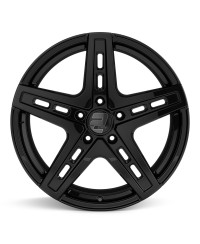 Jante ALU, Wheelworld - 2DRV WH38 SW+ Noir brillant laqué 9.5X22 5/108 ET40, Alésage 72.6