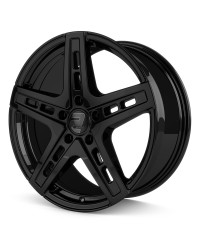 Jante ALU, Wheelworld - 2DRV WH38 SW+ Noir brillant laqué 9.5X22 5/108 ET40, Alésage 72.6