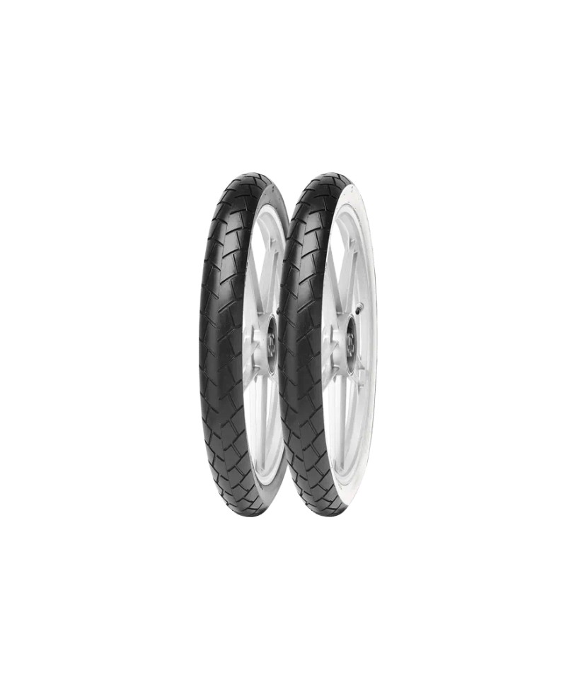 Pneu mobylette,  Mitas MC-11  2.5 -17 43J TL/ TT