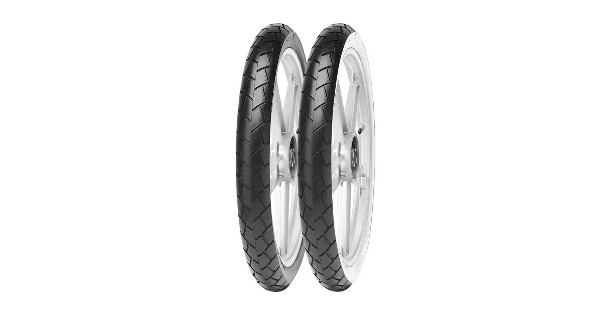 Pneu mobylette,  Mitas MC-11  2.5 -17 43J TL/ TT