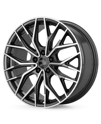 Jante ALU, Wheelworld - 2DRV WH37 DGMP+ Dark Gunmetal / Face polie 8X18 5/114.30 ET46, Alésage 72.6