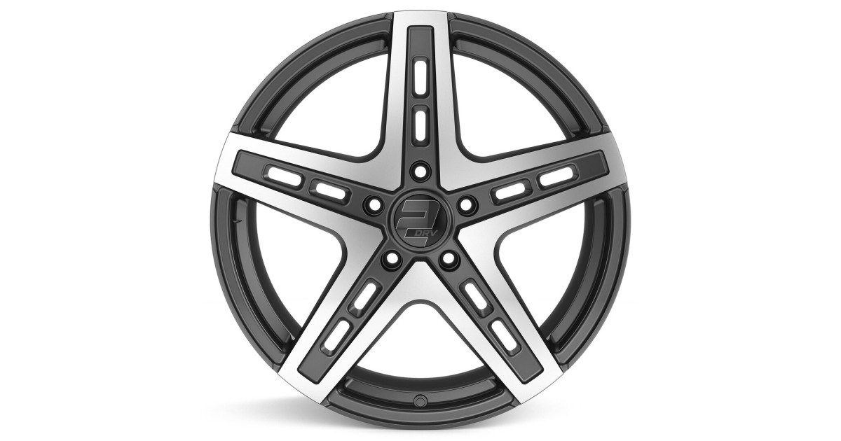 Jante ALU, Wheelworld - 2DRV WH38 DGP+  Daytona  Anthracite / Face polie, 9X20 5/130 ET30, Alésage 84.1