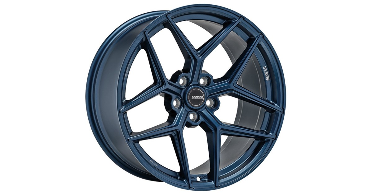 Jante ALU, SPARCO FF3 MB MATT BLUE 8.5X19 5/114.3 ET50, Alésage 73.1