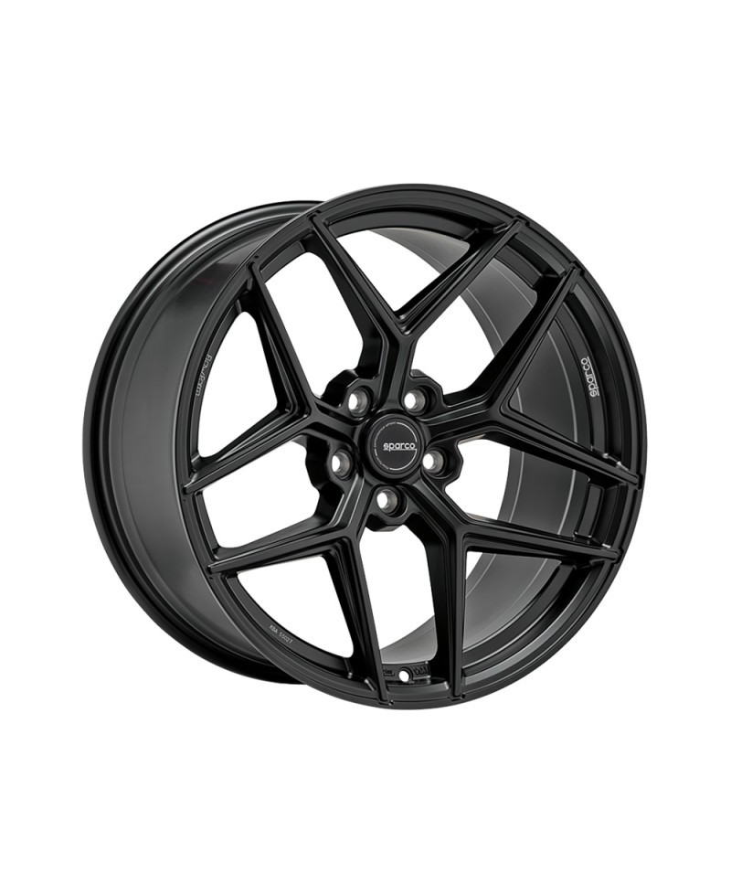 Jante ALU, SPARCO  FF3 MB MATT BLACK 8X18 5/120 ET45, Alésage 72.6