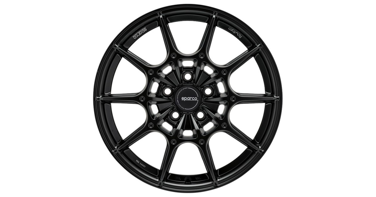 Jante ALU, SPARCO FF2 MB MATT BLACK  8.5X18 5/112 ET38, Alésage 73.1