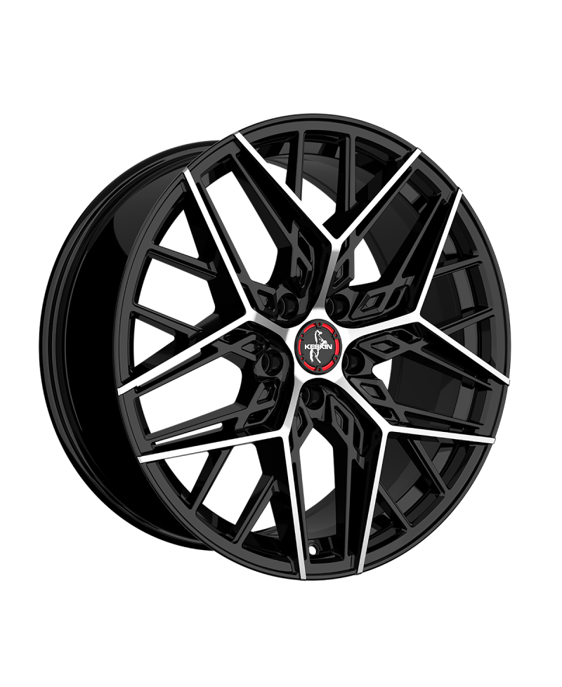 Jante ALU, Keskin Tuning KT25 BLACK FRONT POLISH 8.5x20 5/120 ET30, Alésage 72.6