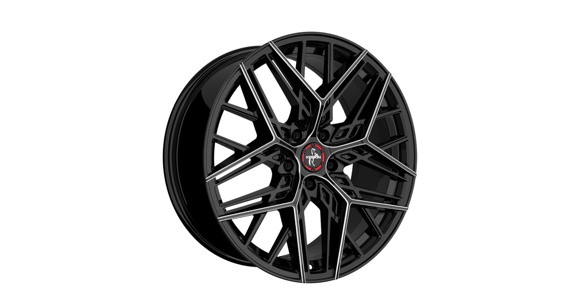 Jante ALU, Keskin Tuning KT25 BLACK SECRET DIAMOND 8.5x20 5/112 ET42, Alésage 66.6