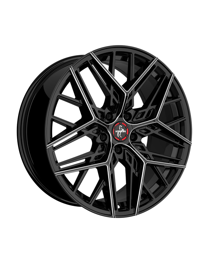 Jante ALU, Keskin Tuning KT25 BLACK SECRET DIAMOND 8.5x20 5/114.3 ET35, Alésage 72.6