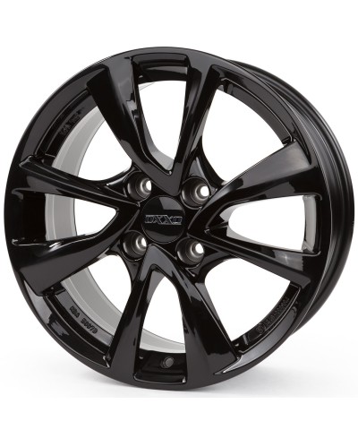 Jante Alu  OXXO OBERON 4 BLACK (OX07) 6,5x16 4x108 ET37,5 , Alésage 63.4