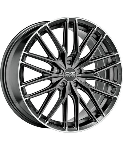 Jante ALU, OZ Gran Turismo HLT - Graphite brillant / liseré poli 8.5X20 5/108 ET45, Alésage 75