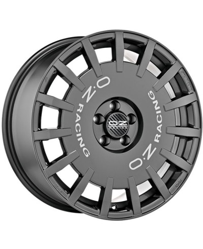 Jante ALU, OZ  Rally Racing - Graphite foncé / lettrage argent 8.5X19 5/112 ET30, Alésage 75