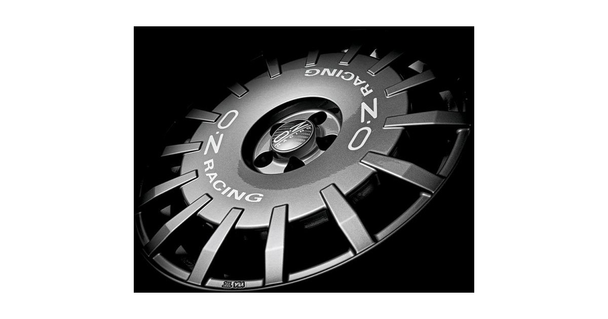 Jante ALU, OZ  Rally Racing - Graphite foncé / lettrage argent 8.5X19 5/112 ET30, Alésage 75
