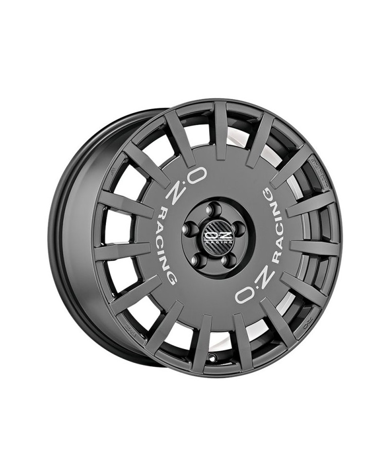 Jante ALU, OZ Rally Racing - Graphite foncé / lettrage argent 8.5X19 5/114.3 ET45, Alésage 75