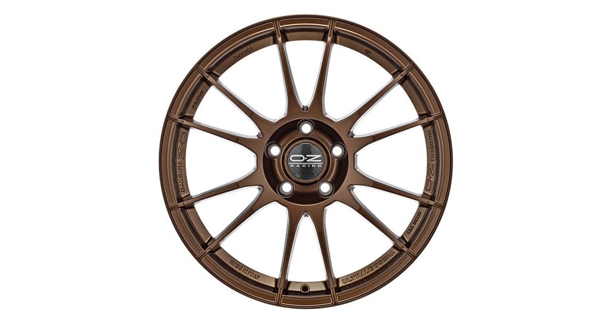 Jante ALU, OZ ULTRALEGGERA MATT BRONZE, 7X17 4/100 ET30, Alésage 68