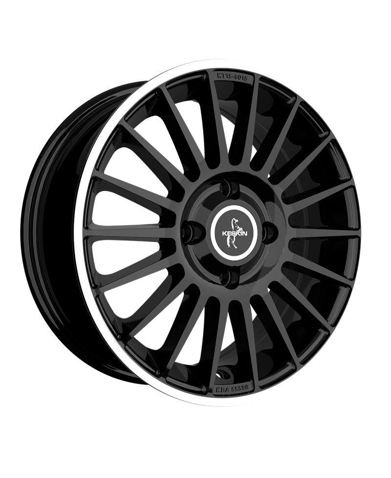 Jante ALU, Keskin Tuning KT15 BLACK LIP POLISH 4/108 ET20, Alésage 65.1