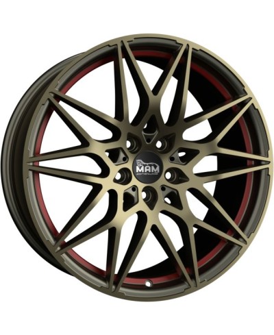 MAM B2 BRONZE RED INSIDE 8,5x20 5/112 ET30 Alésage 72,6