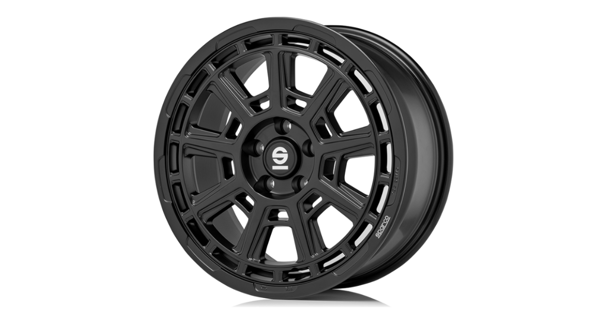 Jante ALU, SPARCO STERRATO MATT BLACK  8X18 5/108 ET35, Alésage 63.4
