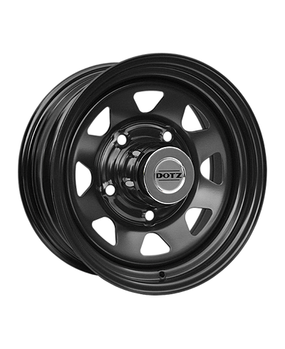 Jante ALU, Dotz DAKAR Black, 7X16 5/114.3 ET26, Alésage 66.1