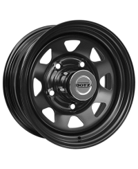 Jante ALU, Dotz DAKAR Black, 7X16 5/114.3 ET26, Alésage 66.1