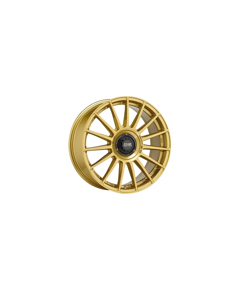 Jante ALU, OZ  SUPERTURISMO EVOLUZIONE  RACE GOLD + BLACK LETTER 8X18 5/112 ET45, Alésage 66.6