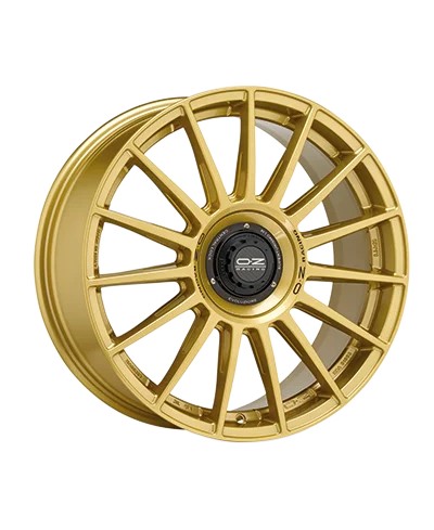 Jante ALU, OZ SUPERTURISMO EVOLUZIONE  RACE GOLD + BLACK LETTER 8X18 5/114.3 ET45, Alésage 75