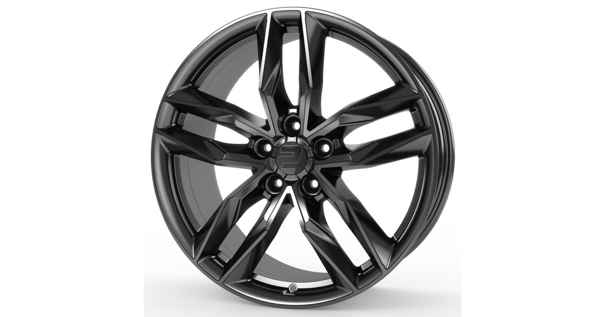 Jante ALU, Wheelworld - 2DRV WH40 DGM+ Dark Gunmetal lackiert (Anthracite Foncé) 8X19 5/112 ET58, Alésage 65.1