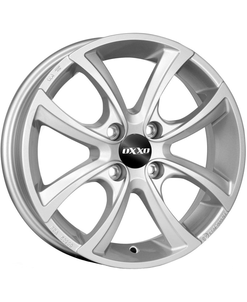 Jante Alu OXXO TELESTO (OX10) SILVER 5,5x15 4x100 ET36 , Alésage 60.1