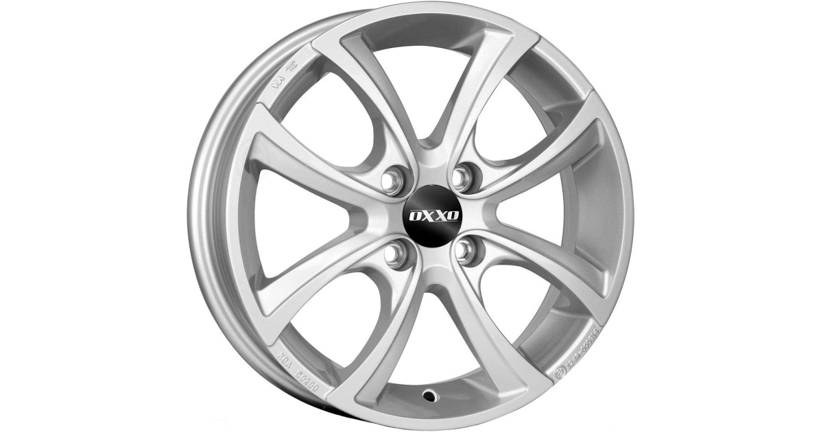 Jante Alu OXXO TELESTO (OX10) SILVER 5,5x15 4x100 ET42 , Alésage 60.1