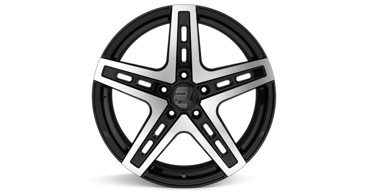 Jante ALU, Wheelworld - 2DRV WH38 SP+  Noir /Face polie  9.5X22 5/130 ET35, Alésage 84.1