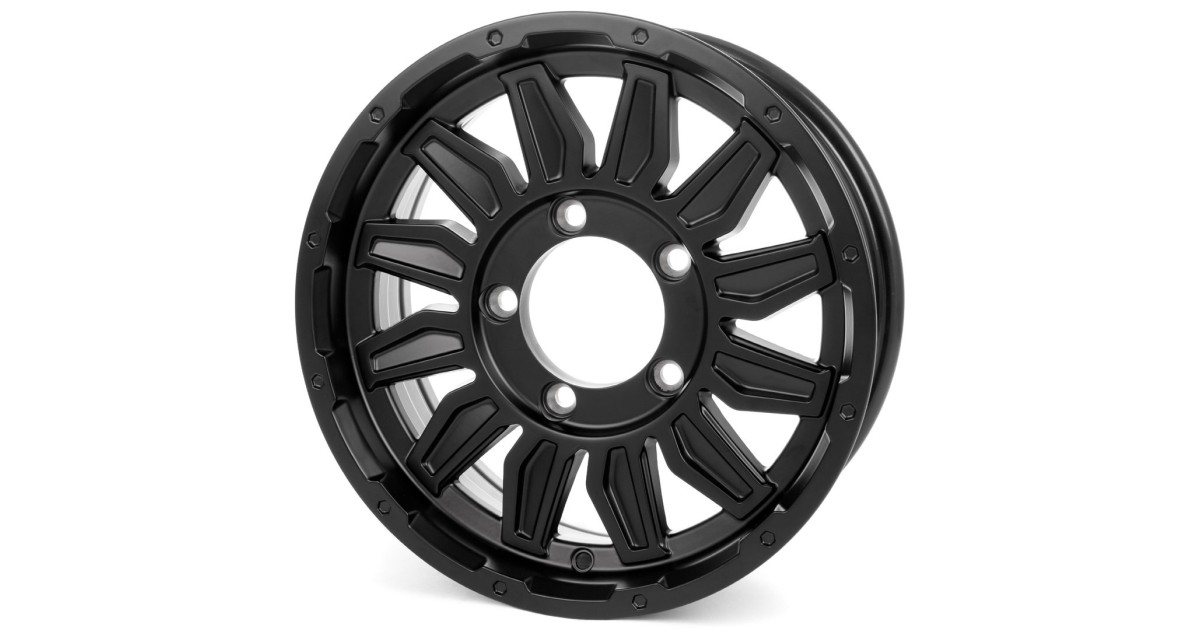 Jante Alu OXXO Forrest Matt  Black (OX21) 5,5x15 5x139.7 ET5 , Alésage 108.1