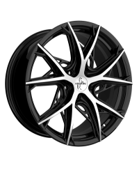 Jante ALU, Keskin Tuning KT24 BLACK FRONT POLISH 8.5X19 5/112 ET30, Alésage 66.6