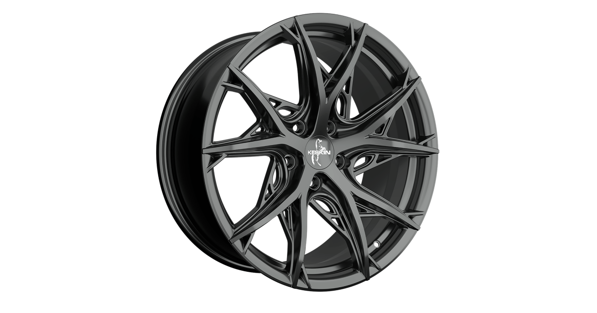 Jante ALU, Keskin Tuning KT24 BLACK PAINTED 8.5X19 5/112 ET45, Alésage 66.6