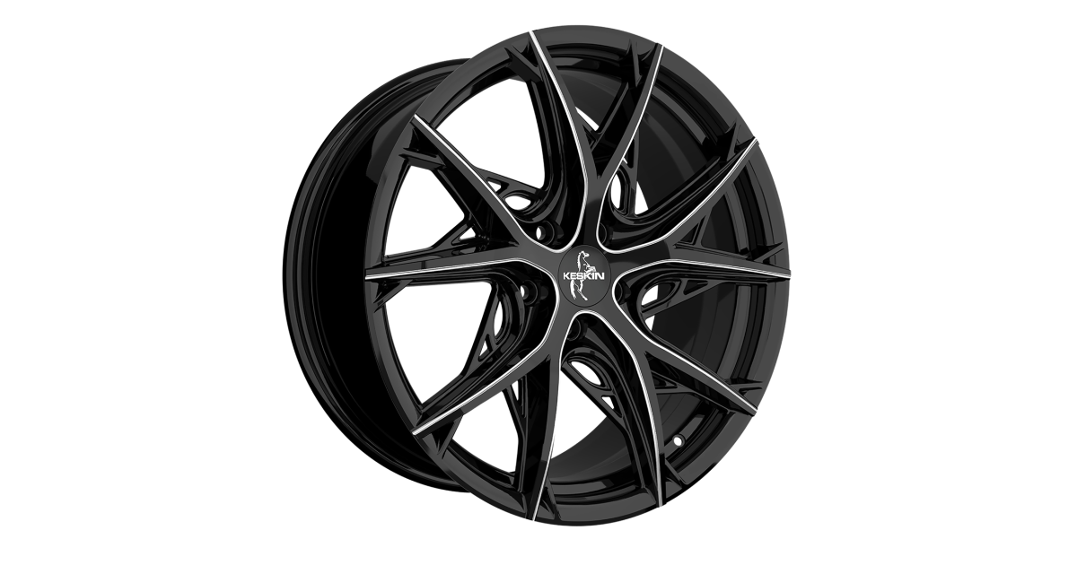 Jante ALU, Keskin Tuning KT24 BLACK SECRET DIAMOND 5/112 ET45, Alésage 66.6
