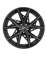 Jante ALU, Keskin Tuning KT24 BLACK SECRET DIAMOND 8.5X19 5/108 ET40, Alésage 72.6