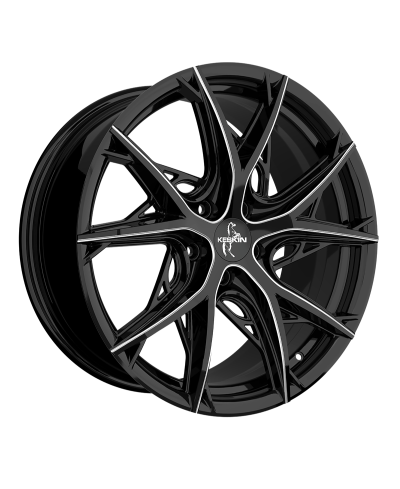 Jante ALU, Keskin Tuning KT24 BLACK SECRET DIAMOND 8.5X19 5/112 ET30, Alésage 66.6