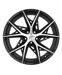 Jante ALU, Keskin Tuning KT24 BLACK FRONT POLISH 8.5X19 5/112 ET45, Alésage 66.6