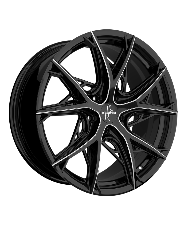 Jante ALU, Keskin Tuning KT24 BLACK SECRET DIAMOND 5/114.3 ET45, Alésage 72.6