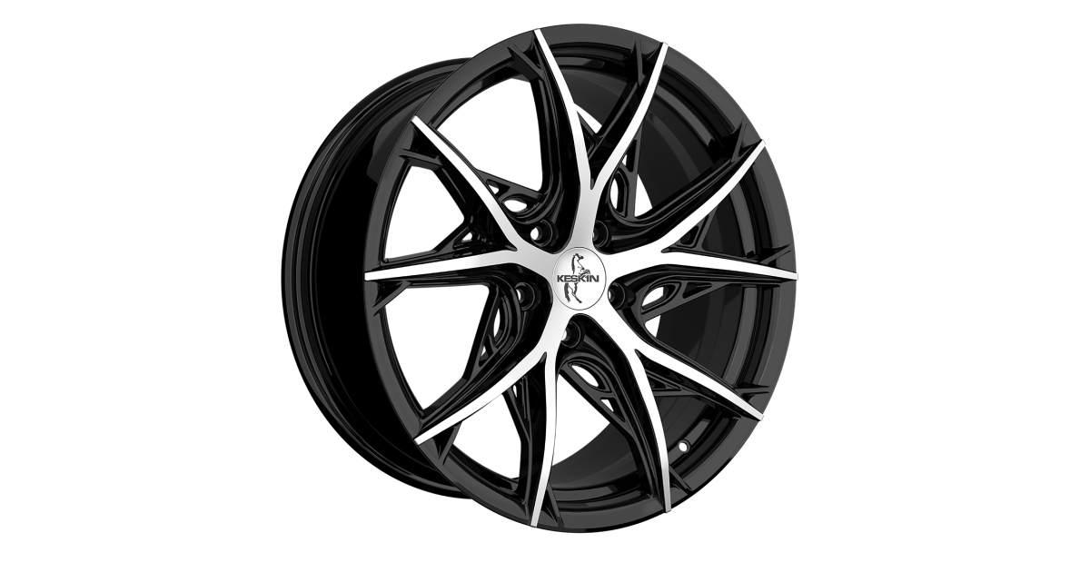Jante ALU, Keskin Tuning KT24C BLACK FRONT POLISH 8.5X19 5/112 ET30, Alésage 66.6