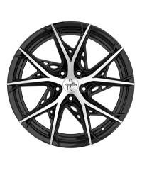 Jante ALU, Keskin Tuning KT24C BLACK FRONT POLISH 8.5X19 5/112 ET30, Alésage 66.6