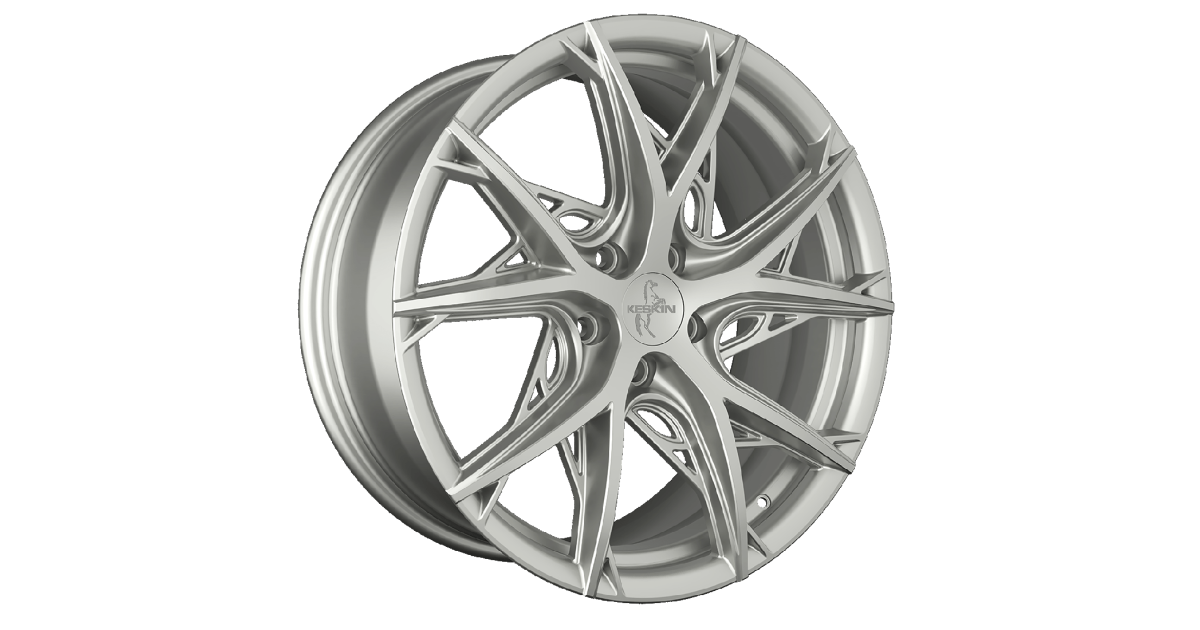 Jante ALU, Keskin Tuning KT24C SILVER PAINTED 8.5X19 5/114.3 ET35, Alésage 72.6