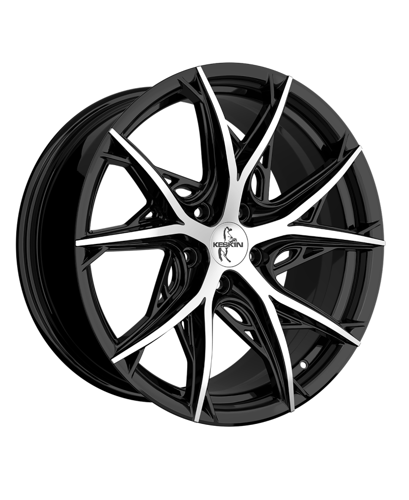 Jante ALU, Keskin Tuning KT24C BLACK FRONT POLISH 8.5X19 5/120 ET35, Alésage 72.6